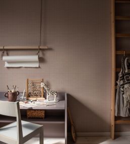 Ruta Wallpaper by Sandberg Terracotta