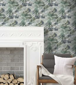 Rydale Wallpaper by Arley House Jade