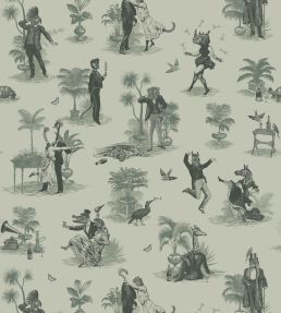Safari Soiree Wallpaper by Divine Savages Forest Mist