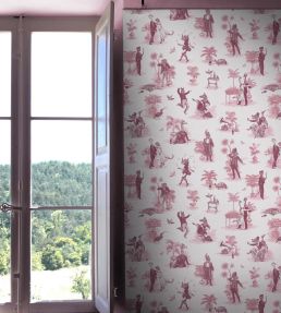 Safari Soiree Wallpaper by Divine Savages Rouge