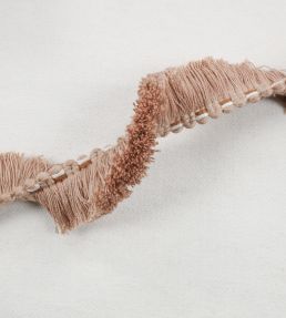 Saffra Fringe Trimming by Romo Tuscan Pink