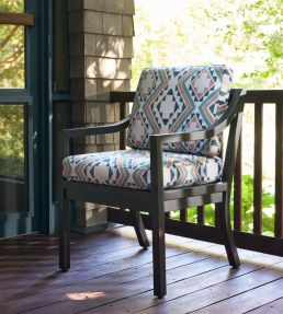 Sagamore Fabric by Thibaut Clay and Navy