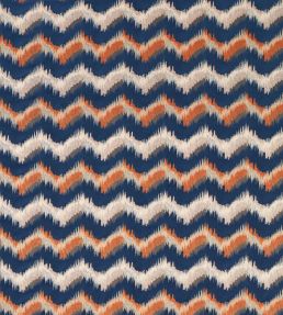 Sagoma Fabric by Clarke & Clarke Midnight/Spice