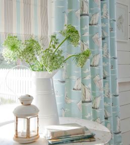 Sail Stripe Fabric by Studio G Mineral