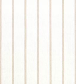 Sailing Stripe Fabric by Anna French Beige and White
