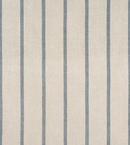 Sailing Stripe Fabric by Anna French Natural and Slate