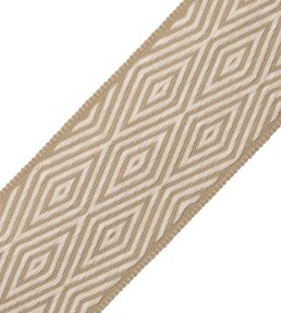 Saisons Diamond Border Trimming by Samuel & Sons Sand Dune