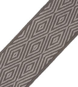 Saisons Diamond Border Trimming by Samuel & Sons Slate