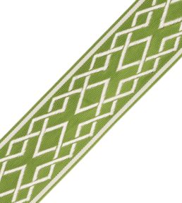 Saisons Interlink Border Trimming by Samuel & Sons Lime