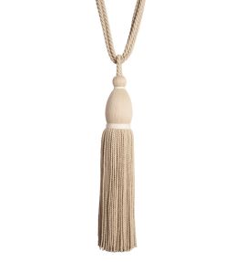 Saisons Tassel Tieback Trimming by Samuel & Sons Sand Dune