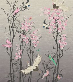 Sakura Mural by Wendy Morrison Pink
