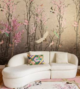 Sakura Mural by Wendy Morrison Pink