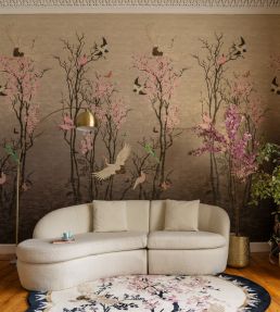 Sakura Mural by Wendy Morrison Pink