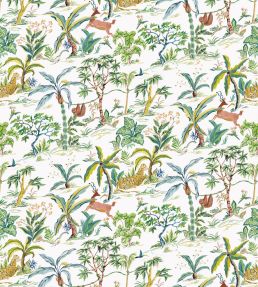 Salento Fabric by Osborne & Little Leaf/Chartreuse