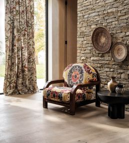 Salento Fabric by Osborne & Little Olive/Terracotta