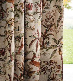 Salento Fabric by Osborne & Little Olive/Terracotta