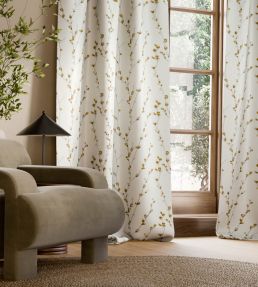 Salice Embroidery Fabric by Harlequin Julip/Stone