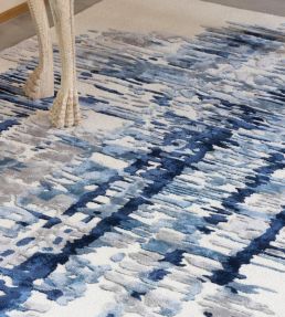 William Yeoward Salila rug Indigo WYR05073X Indigo