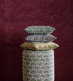 Salina Fabric by Fermoie Rust