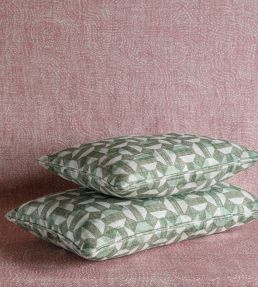 Salina Cushion 43 x 35cm by Fermoie Green