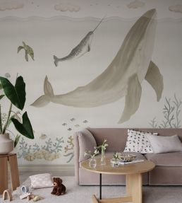 Sally Mural by Sandberg Beige