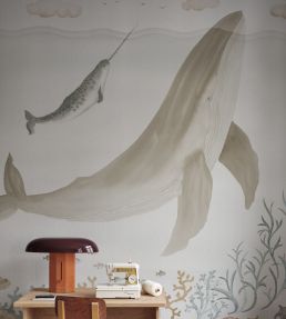 Sally Mural by Sandberg Beige