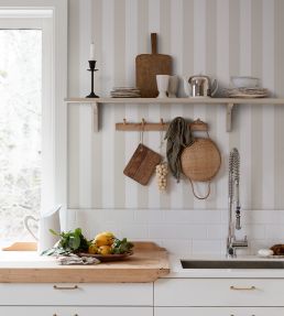 Sam Wallpaper by Sandberg Linen