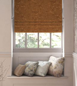 Samani Fabric by Warwick Tobacco