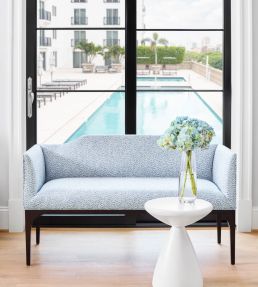 Samara Fabric by Thibaut Onyx