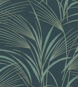 Samarra Wallpaper by Casadeco Bleu Paon