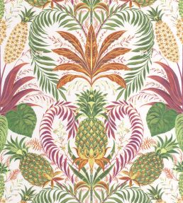 Samba Wallpaper by Casadeco Fuchsia