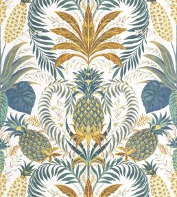 Samba Wallpaper by Casadeco Vert Canopee