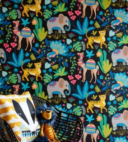 Samba Safari Wallpaper by Ohpopsi Cornflower