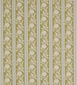 Sambourne Stripe Fabric by Liberty Kelp