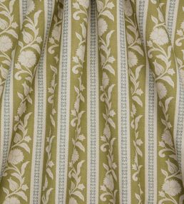 Sambourne Stripe Fabric by Liberty Kelp