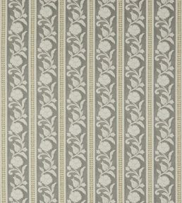 Sambourne Stripe Fabric by Liberty Pewter