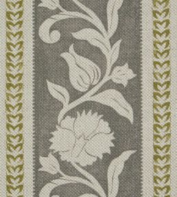 Sambourne Stripe Fabric by Liberty Pewter