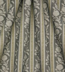 Sambourne Stripe Fabric by Liberty Pewter