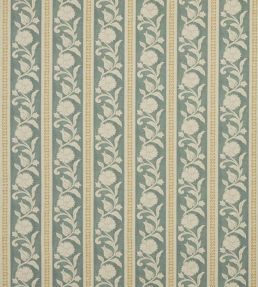 Sambourne Stripe Fabric by Liberty Salvia