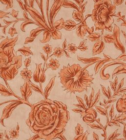 Sambourne Vine Fabric by Liberty Cinnabar