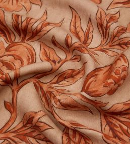 Sambourne Vine Fabric by Liberty Cinnabar