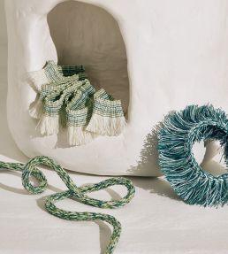 Sambu Fringe Trimming by Romo Gunmetal