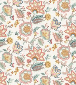 Samode Wallpaper by Osborne & Little Terracotta/Airforce