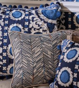 Samrina Fabric by Osborne & Little Indigo