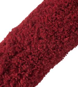 Positano Jumbo Brush Fringe Trimming by Samuel & Sons Crimson