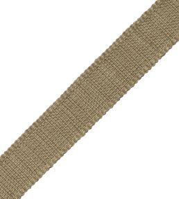 Positano Linen Border 25MM Trimming by Samuel & Sons Terra Verte