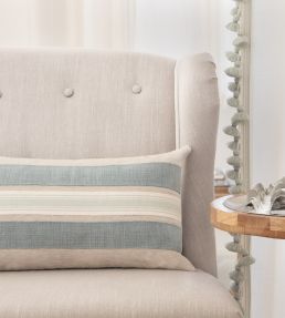 Positano Linen Border 50MM Trimming by Samuel & Sons Endive