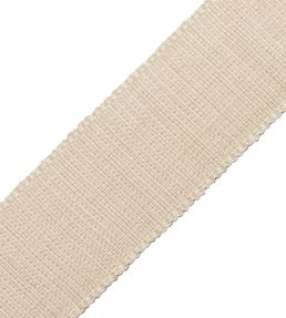 Positano Linen Border 50MM Trimming by Samuel & Sons Bisque