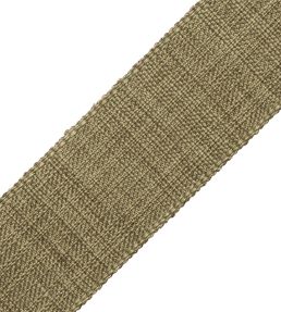 Positano Linen Border 50MM Trimming by Samuel & Sons Olive