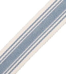 Sorrento Striped Border Trimming by Samuel & Sons Gentian
